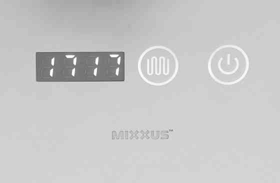 Зеркало Mixxus LIGHT MR01-70x50 с Led Touch, Anti-fog, димером, регулятором яркости, часами (MI6000) Киев