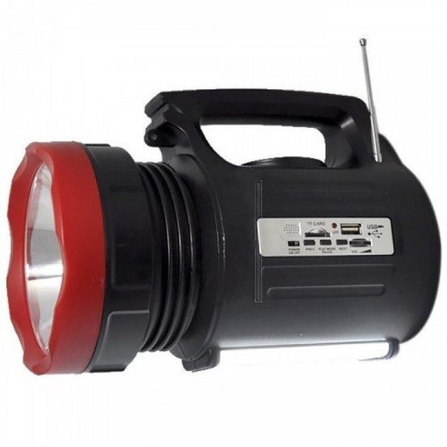 Потужний ліхтар YJ-2890 10W+22SMD (MP3+FM+Powerbank+3хOUT4V+ЗУ220В+3 режими) Вінниця - фото 8