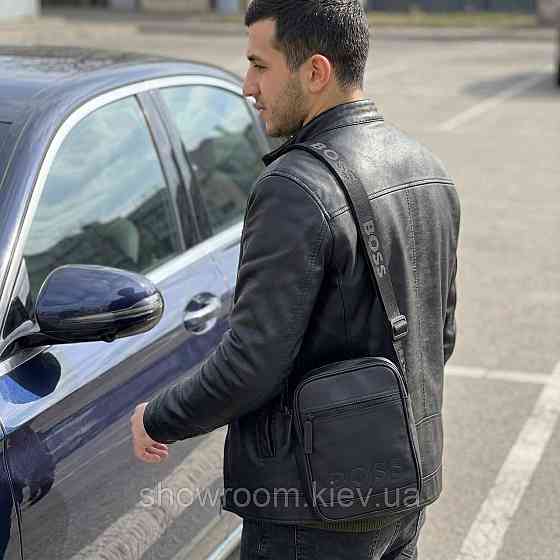 Брендова чоловіча барсетка, сумка Boss (3517B) Київ