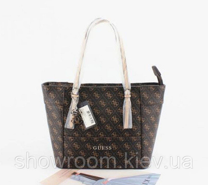 Жіноча сумка Guess (814) brown Київ - фото 1