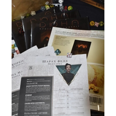 Настільна гра Geekach Games Дюна. Пригоди в Імперії - Швидкий старт (Dune RPG Wormsign Quickstart Guide) (укр.) (GKRP0015ph) Вінниця - фото 7