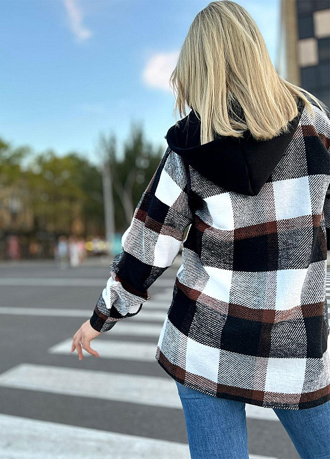 Сорочка-куртка з капюшоном "Ultra" оптом | Норма | Розпродаж моделі Київ - фото 6