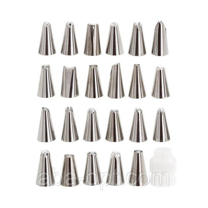 Насадки кондитерські + адаптер ( набір 24 шт) Одеса - фото 1
