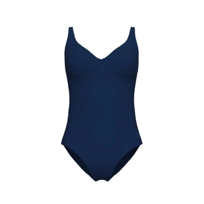 Купальник Arena Swimsuit Victoria U Back Solid 008868-700 темно-синій 42 (3468337533528) Винница - изображение 6
