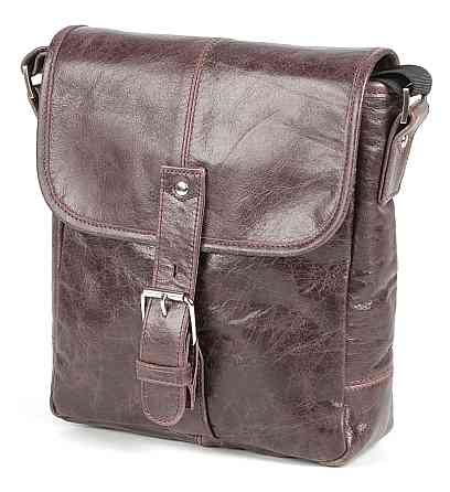 Сумка SHVIGEL 00855 з натуральної шкіри Коричнева Київ