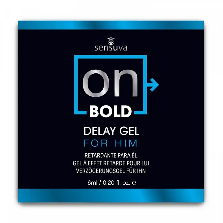 Пробник пролонгатора для чоловіків Sensuva ON Bold (6 мл) з солодко-м’ятним смаком Львів - фото 1
