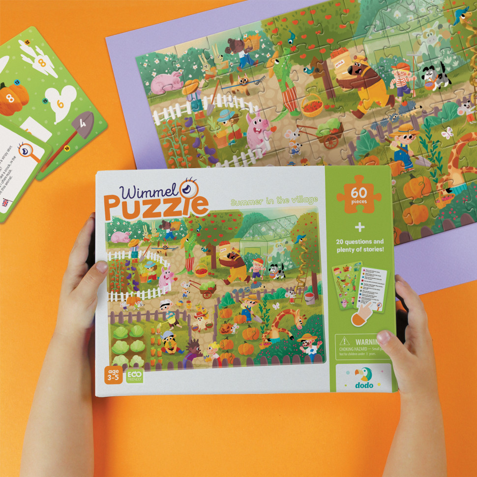 Дитячий Віммельпазл "Літо на селі" 300558, 60 елементів Вінниця - фото 8