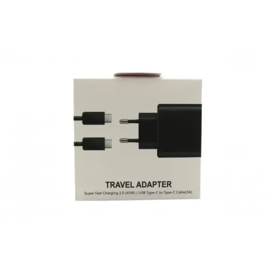 Адаптер USB с кабелем USB-TYPE C 45W Black Edition Киев