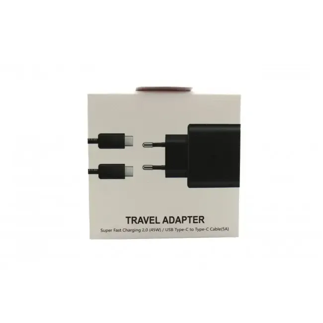 Адаптер USB з кабелем USB-TYPE C 45W Black Edition Одеса - фото 1
