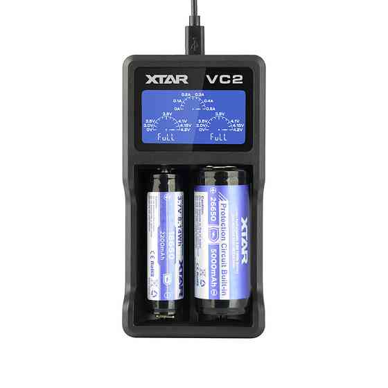 Зарядний пристрій з дисплеєм XTAR VC2 Вінниця
