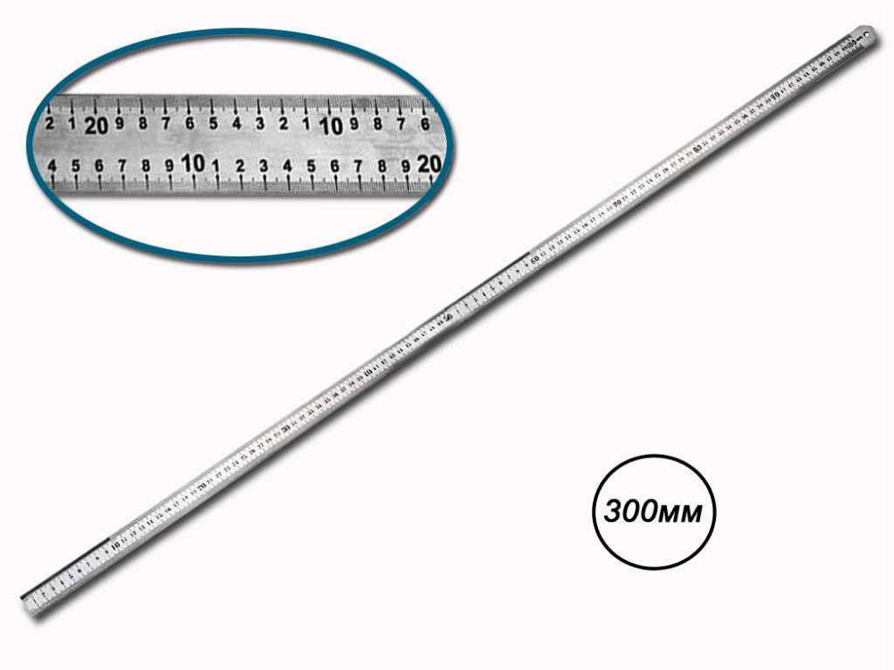 Лінійка з нерж. сталі 1000мм 39-1000 ТМ MASTER TOOL   Solmir Київ - фото 1