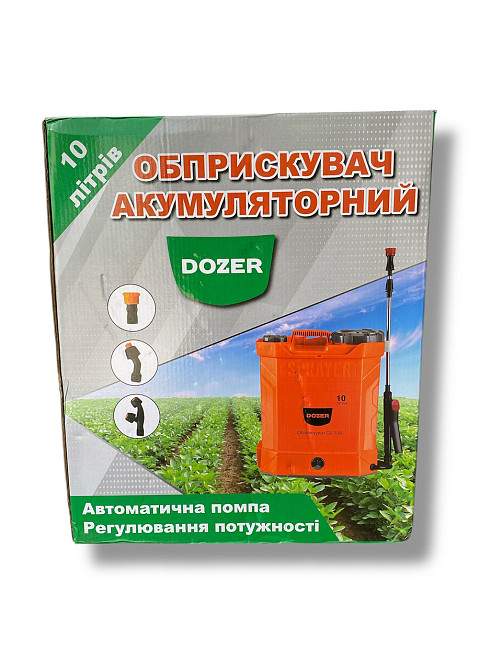 Обприскувач акумуляторний ТМ "Dozer" 10 л прямокутний Харків - фото 7