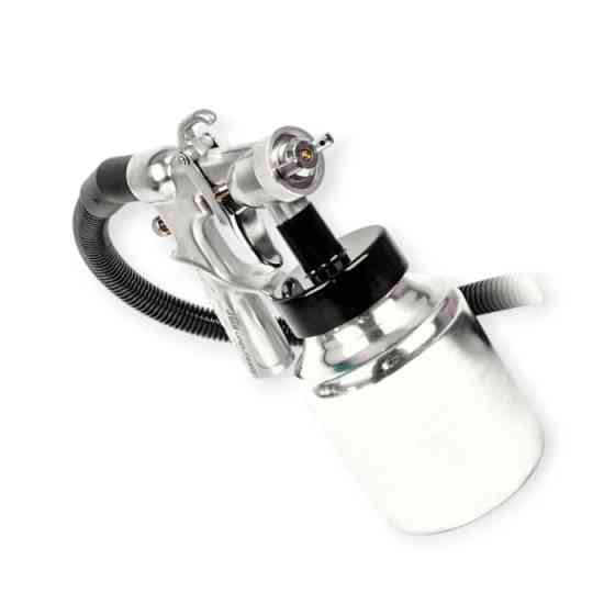 Пистолет покрасочный электрический d-1.8, 600 Вт с метал. бачком 1.0л, 450-550 мл/мин HVLP Мукачево