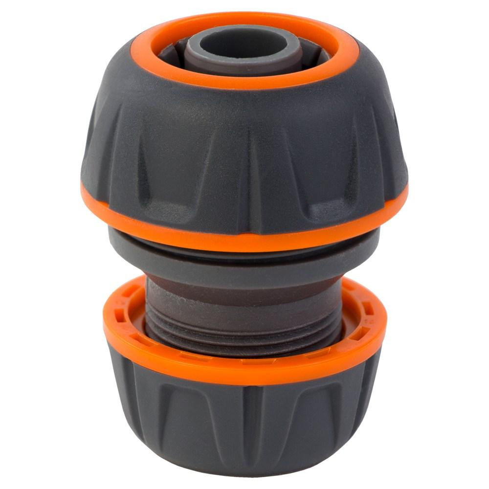 Муфта ремонтна для шланга 1⁄2"×3⁄4" (ABS+TPR) FLORA (5015664) Київ - фото 2