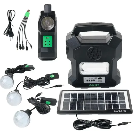 Потужна Сонячна станція GDLite GD-1000A. Панель, ліхтар, power bank + FM-радіо + Лампи + Bluetooth Чернівці
