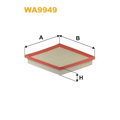 Воздушный фильтр для автомобиля Wixfiltron WA9949 Винница - изображение 1