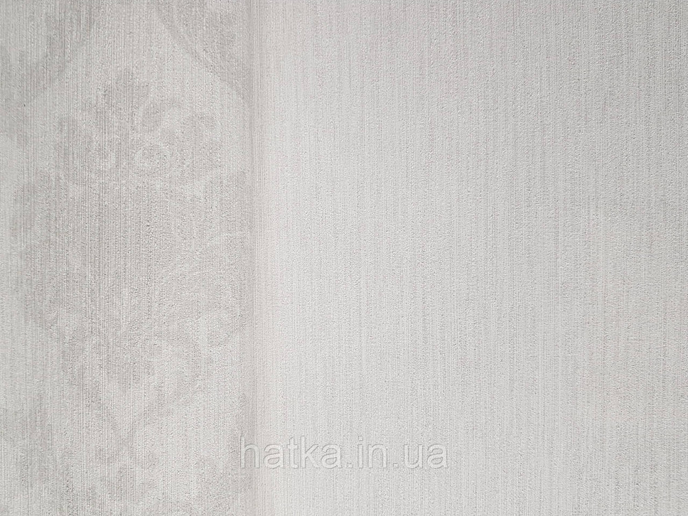 Шпалери вінілові на флізелін Rasch Ornament 1.06х10 однотонні тонка смуга молочні з зеленим 973204 Київ - фото 2