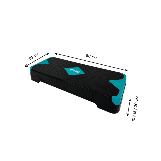 Степ-платформа WCG YogaStep 2-ступенева (W-4035) степ платформа Київ
