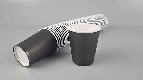 Стаканчики для кави 300 мл "БЕЛО/ЧОРНИЙ" Маестро (50 шт.) Харків