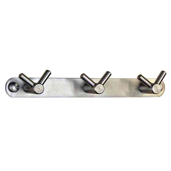 Планка з гачками Globus Lux SS8435-3  -SUS304 Тернополь