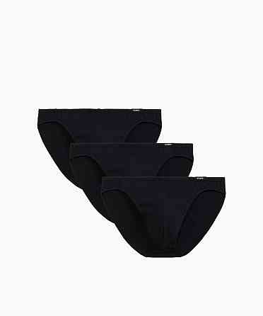 Труси чоловічі мінічорний (3 шт. в упаковці) Atlantic 3BMP-230 M Київ