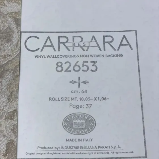 Шпалери Emiliana Parati Carrara Best 82653 Київ
