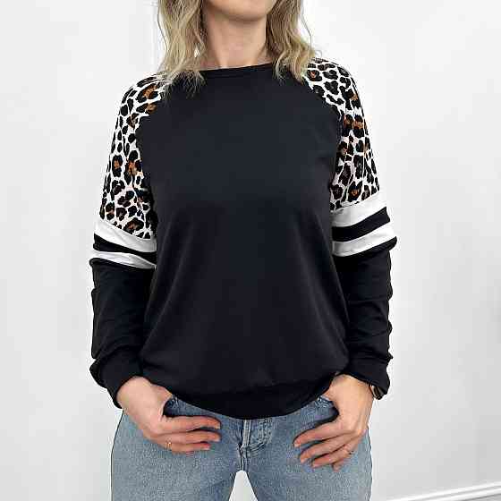 Женский свитшот со вставками 