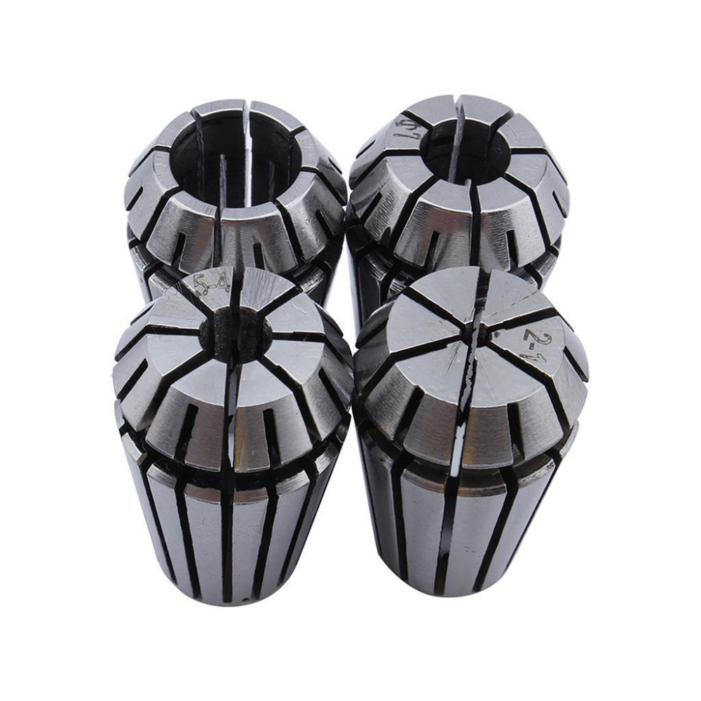 Набор цанг ER16, 10 шт (1–10 мм), инструментальная сталь, для ЧПУ-станков и фрезеровки Киев - изображение 2