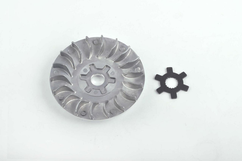 Щока варіатора нерухома скутер Ямаха Йог 50 (алюміній, d-13, + ступиця) Мукачево - фото 1