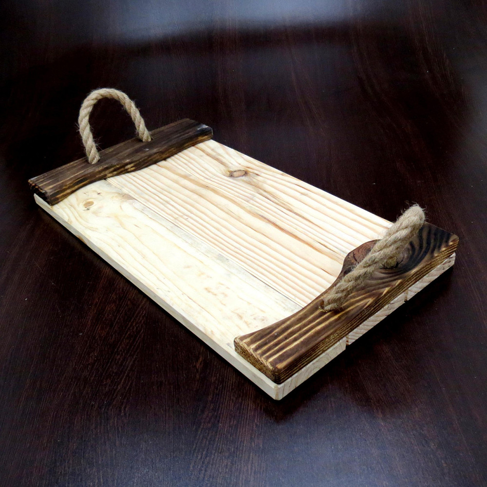 Поднос деревянный 