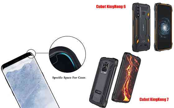 Захисне скло HyperGlass Pro для Cubot KingKong 6, KingKong 7 – максимальна чутливість та захист Київ