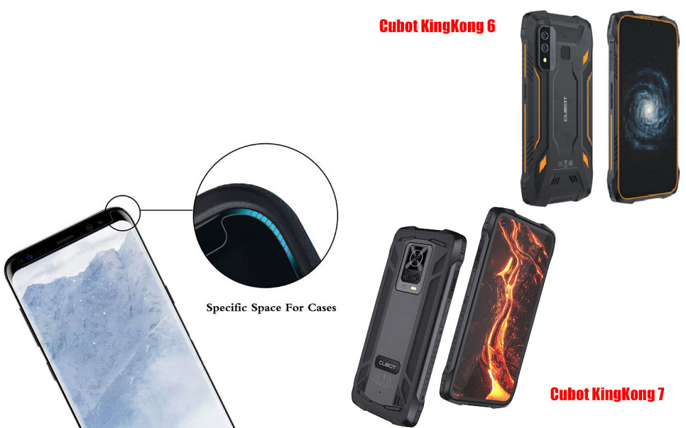 Захисне скло HyperGlass Pro для Cubot KingKong 6, KingKong 7 – максимальна чутливість та захист Київ - фото 3