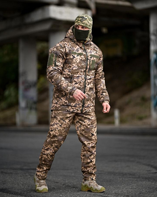Зимовий тактичний костюм gamma original піксель ПП8166 Одеса - фото 4