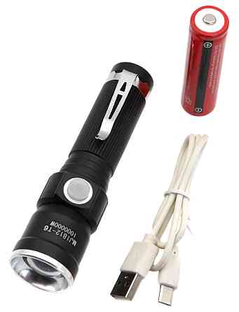 Ручний ліхтар Police BL-1812-T6, RB203, 18650, Zoom, ЗУ microUSB Дніпро