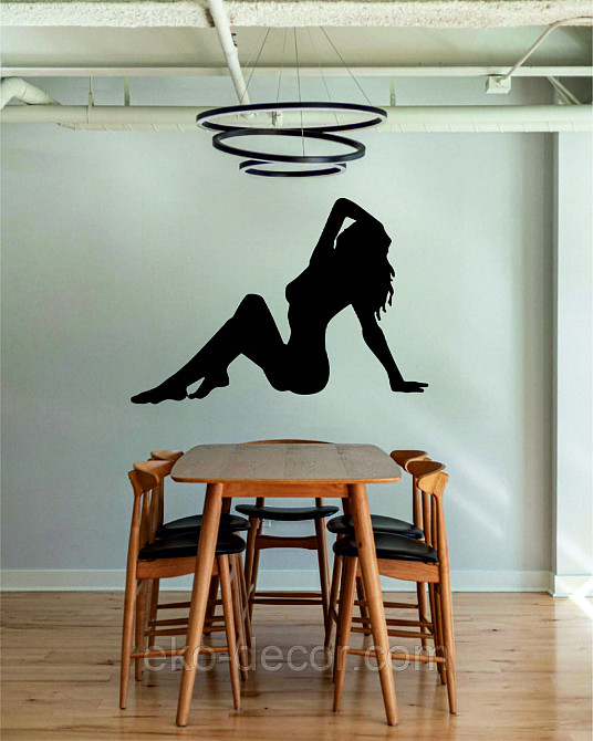 Декоративное настенное Панно «Стриптиз», Декор на стену 70*48 см, Черный Киев - изображение 5