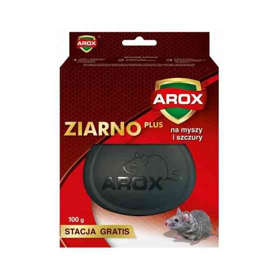 Пастка гризунів Arox (контейнер + отрута, 100 г) Київ