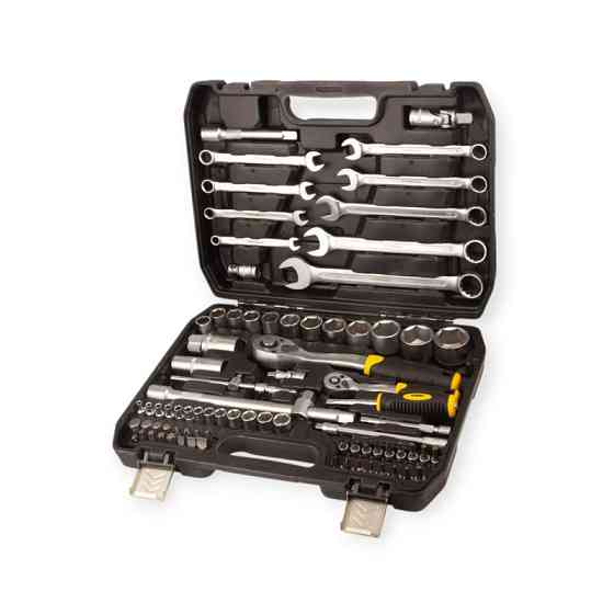 Набір головок 1/2", 1/4" 82 шт з бітами, ключами Sigma Мукачево