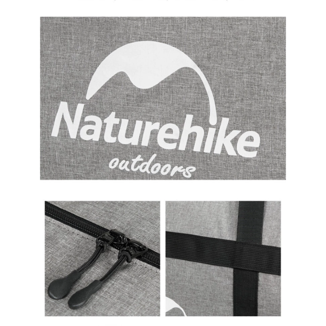 Сумка-баул для зберігання портативна Naturehike NH17S021-M, 45 л, темно-сірий Київ - фото 3