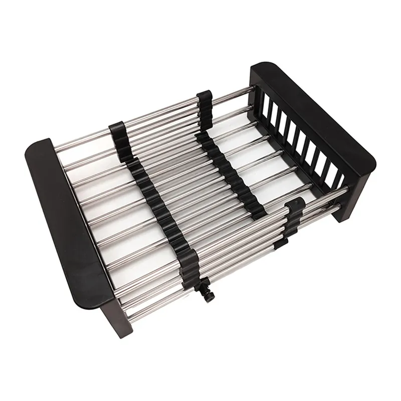 Сушарка для посуду Mixxus BAS-01.SUS BLACK з нерж. сталі SUS304 (колір чорний) (MX1957) Київ - фото 1