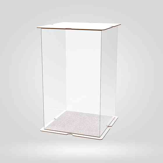 Коробка для тортів, квітів та подарунків EKOSTAR 230х230х400 Київ