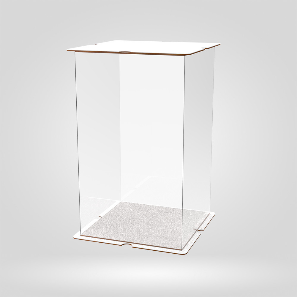 Коробка для тортів, квітів та подарунків EKOSTAR 230х230х400 Київ - фото 1