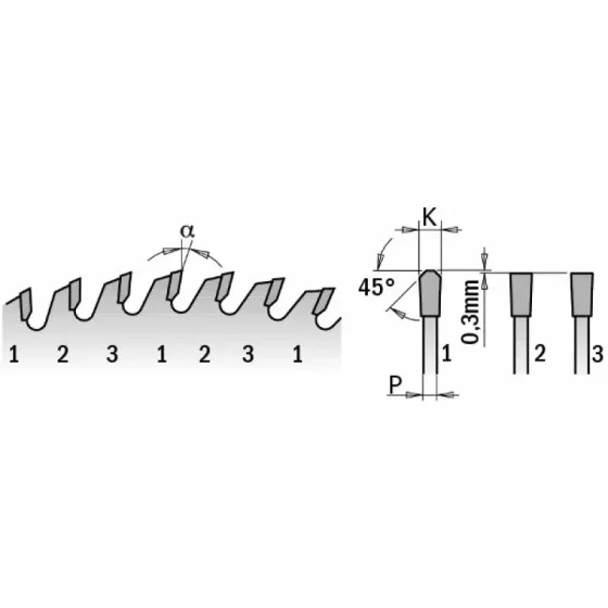 Пильний диск по дереву CMT 250x30x78z K3.2/2.2 (295.078.10M) Одеса
