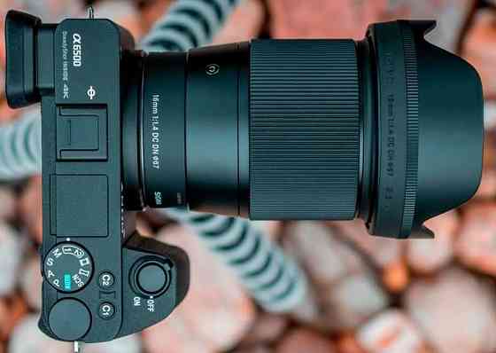 Объектив SIGMA 16mm. F1.4 DC DN Sony E-mount (00-85126 - 40265 -5) Киев