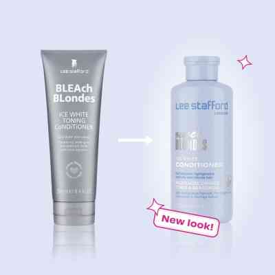 Кондиціонер для волосся Lee Stafford Bleach Blondes Ice White Conditioner 250 мл (5060282705630) Вінниця