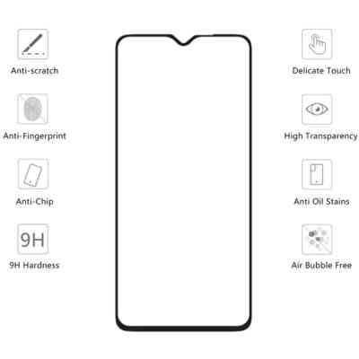 Стекло защитное Drobak Tecno Spark 6 Go (242425) Винница