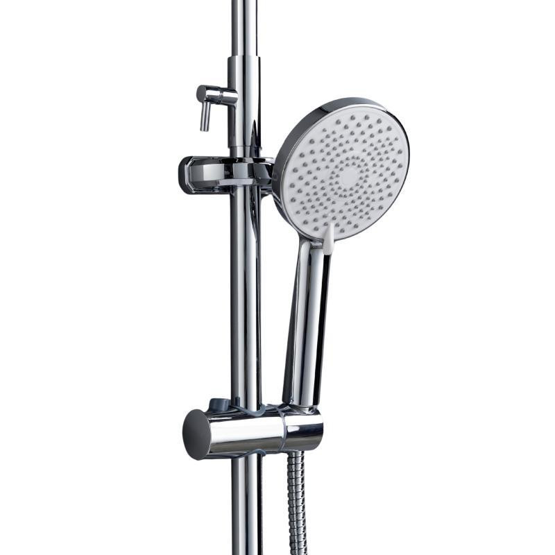 Душова система латунна універсальна Lidz Astra 1030 на три споживачі (з виливом) (k35) LDAST1030CRM48086 Chrome Київ - фото 4