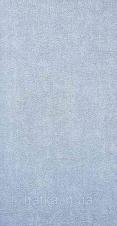 Шпалери вінілові на флізеліні Grandeco Universe метрові під штукатурку сіро-блакитні з глянцем UR1309 Київ