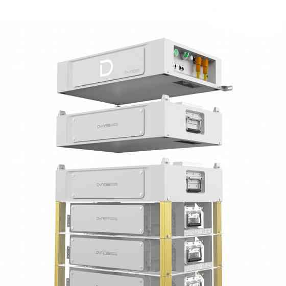 Акумуляторна батарея модульна з підігрівом Dyness Stack100 S51100 5.12KWH 51.2V 100AH (складна комплекту) ( 17926 ) Харків