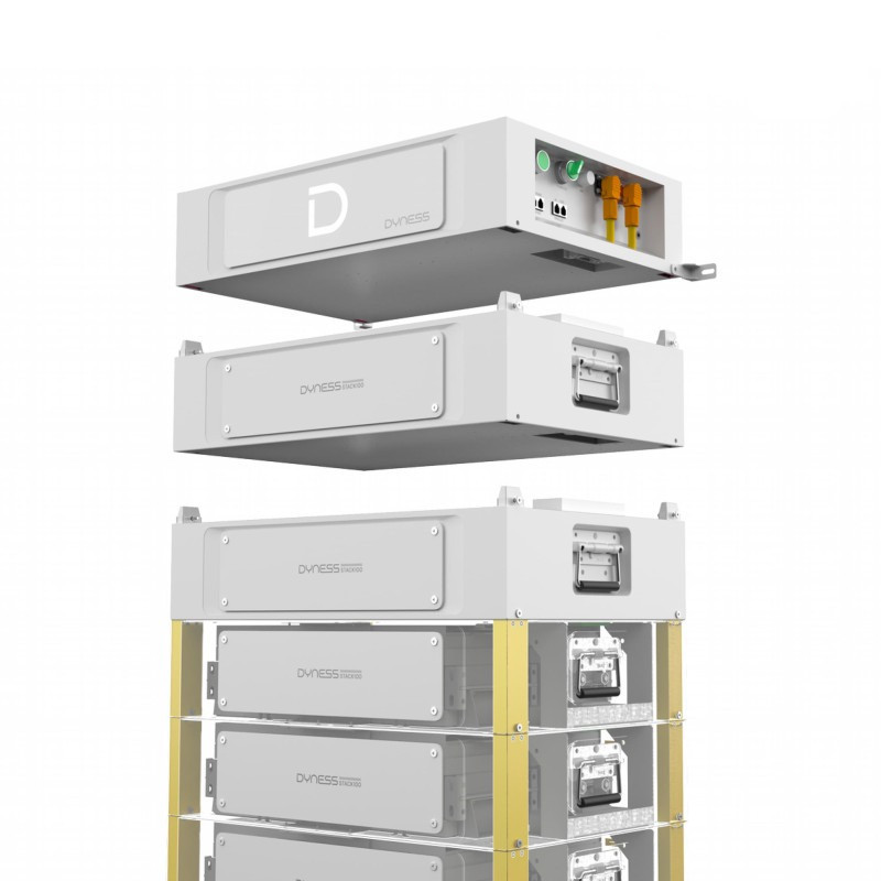 Акумуляторна батарея модульна з підігрівом Dyness Stack100 S51100 5.12KWH 51.2V 100AH (складна комплекту) ( 17926 ) Харків - фото 3