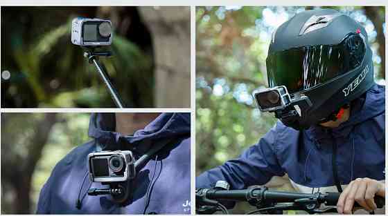 Алюмінієва рамка DJI Action 5 Pro/4/3 легка швидкознімна чорна Telesin S6-FMS-13BK-TDJ-1 Київ